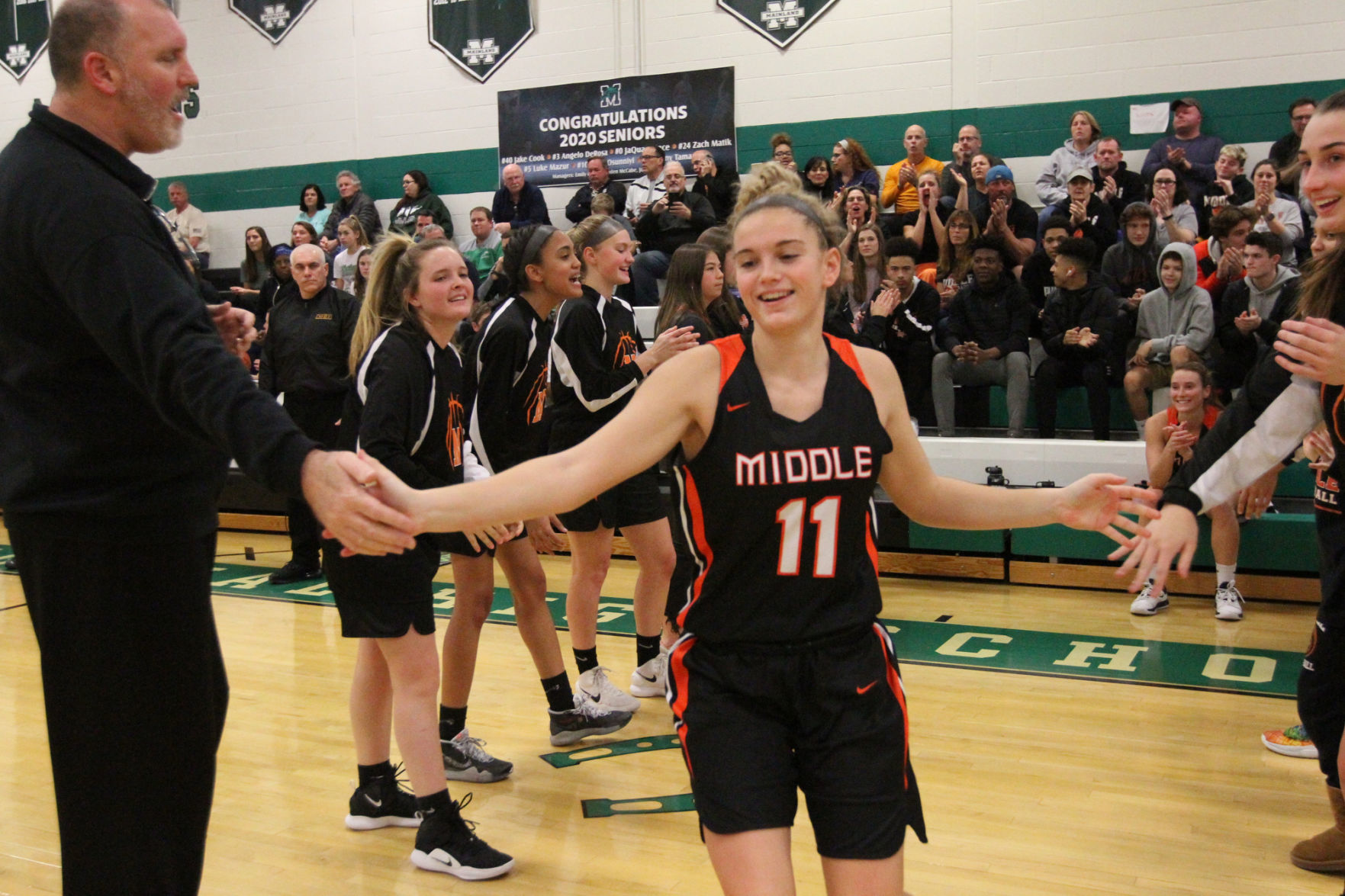 Mainland Middle girls CAL tournament